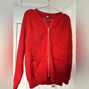 Universal Standard Red Sweater